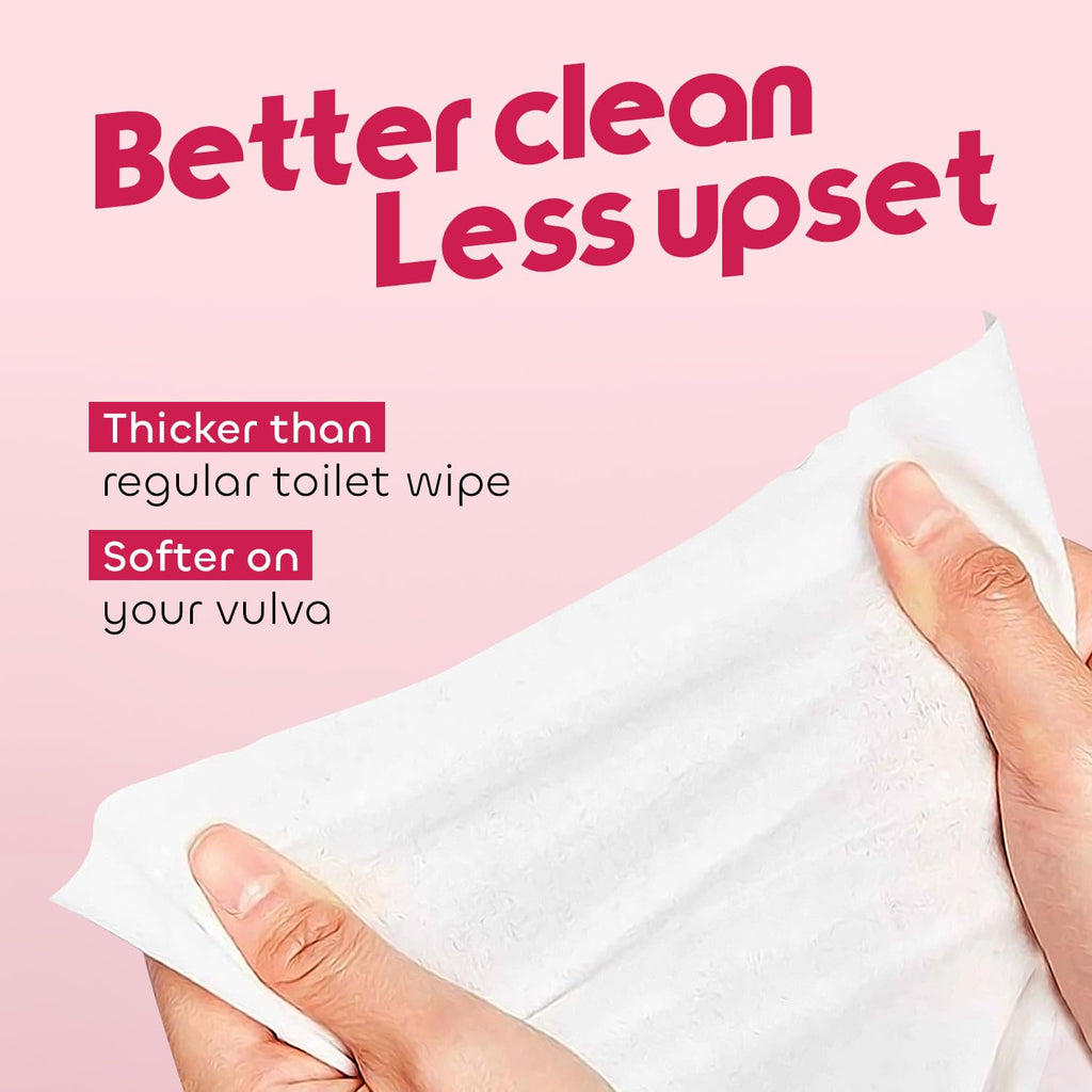 Morning After Flushable Feminine Wipes (50 Pcs)