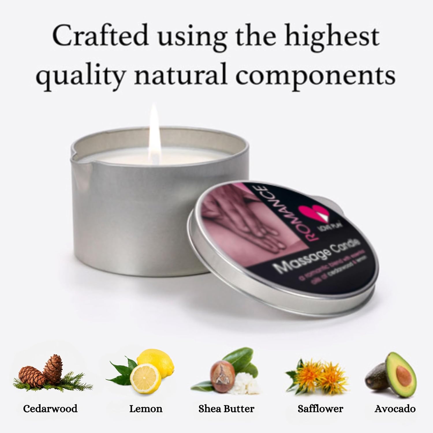 Massage Oil Sensual Candle for Couple Massage