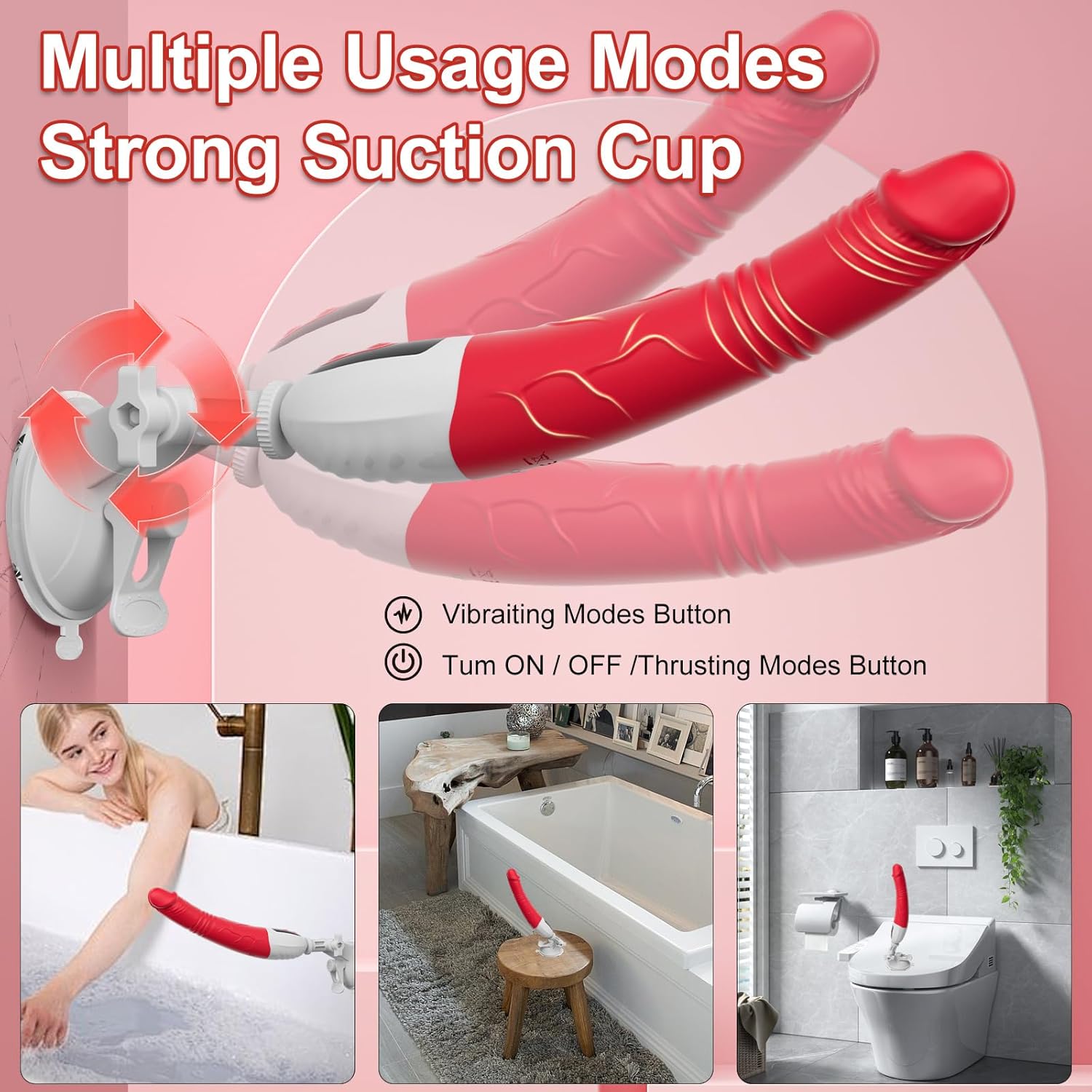 RefinedEdge Thrusting Dildo Sex Machine