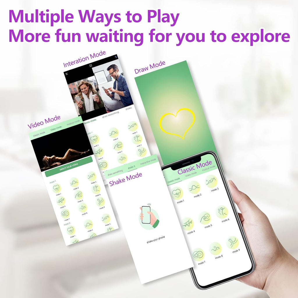 HaloCharm Egg Vibrator Dildo