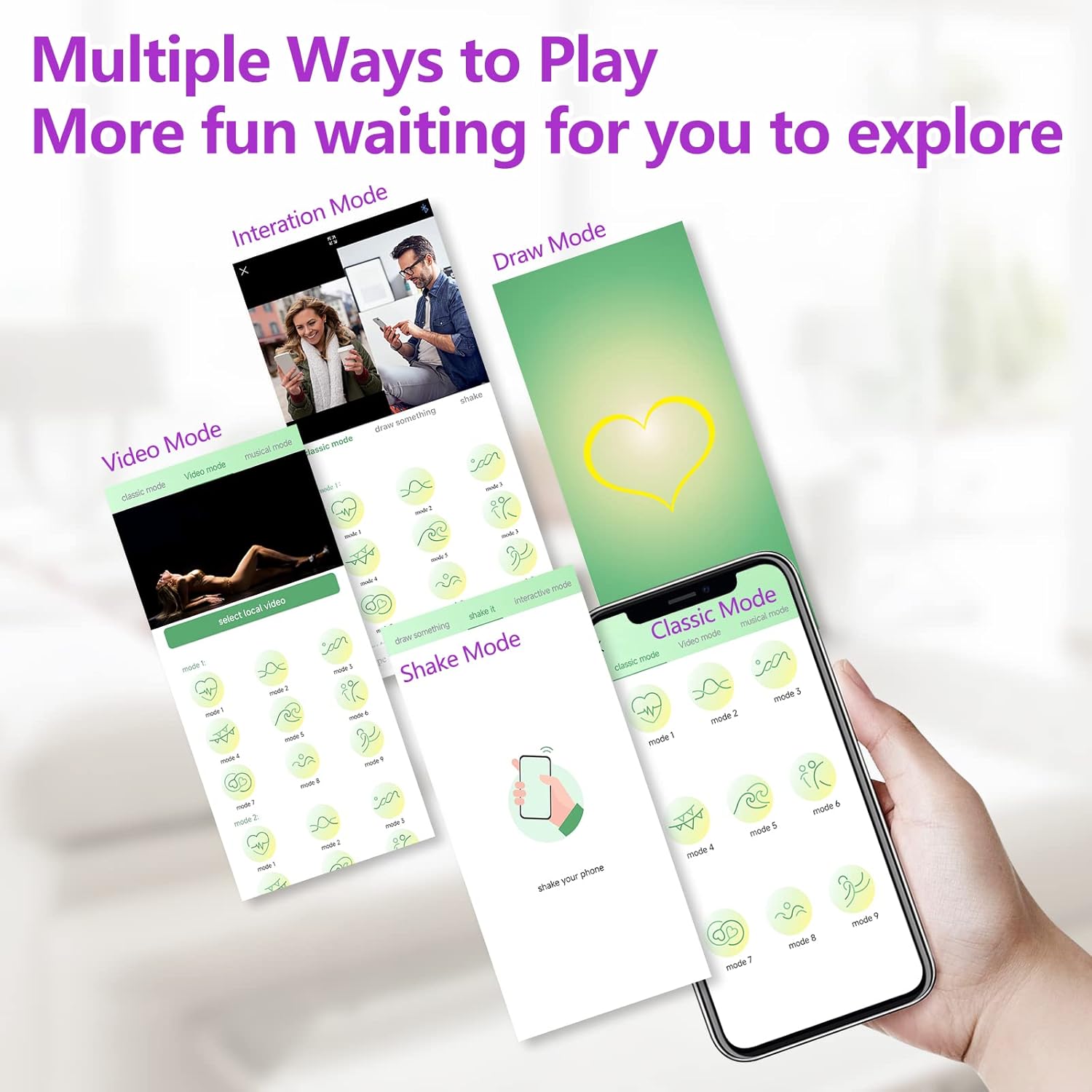 HaloCharm Egg Vibrator Dildo