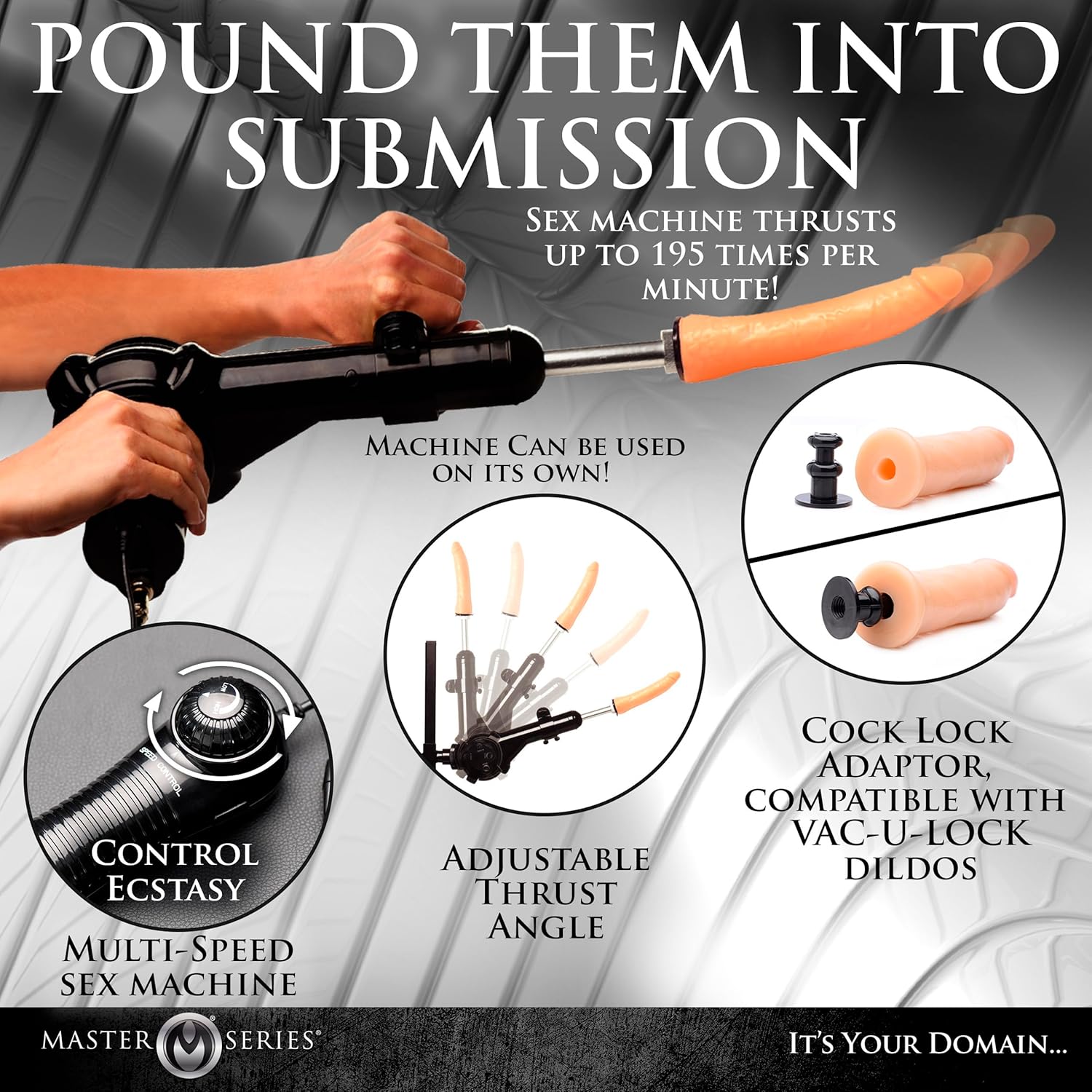 ForceLounge Obedience BDSM Sex Machine Bench