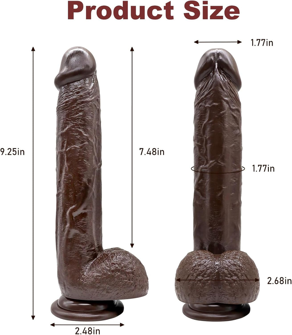 Curved G-Spot & Anal BBL Dildo