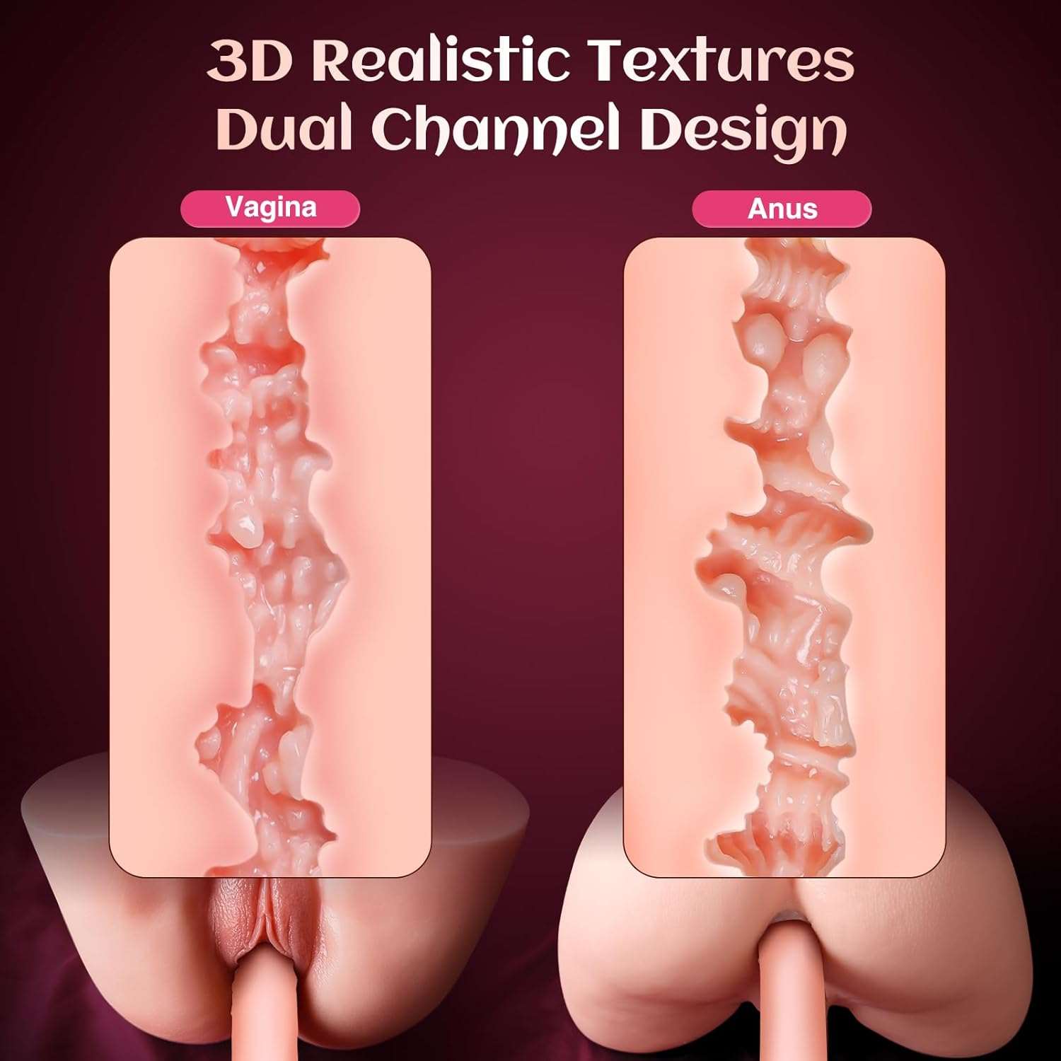 FantasyMuse 5.8lbs Vibrating Sex Doll Masturbator