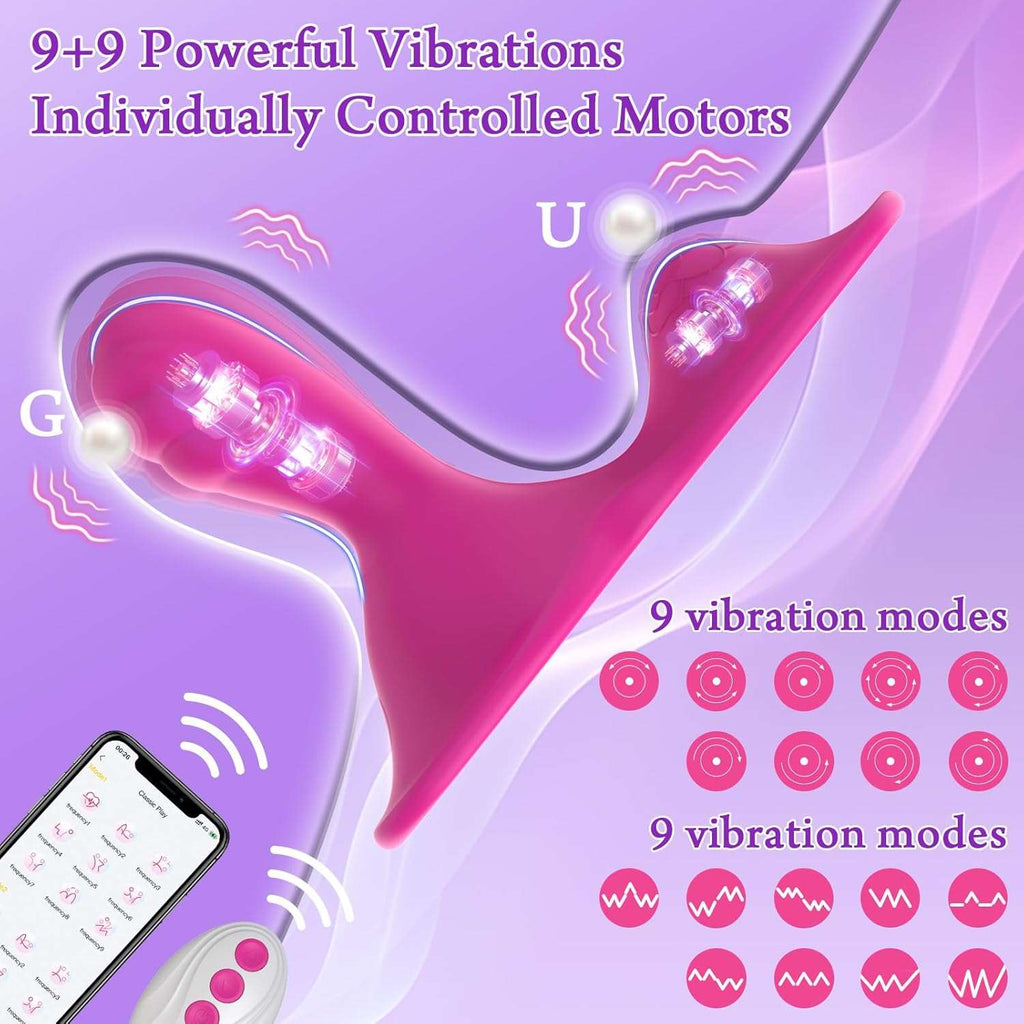 SereneJourney Remote Control G-Spot & Clit Stimulator