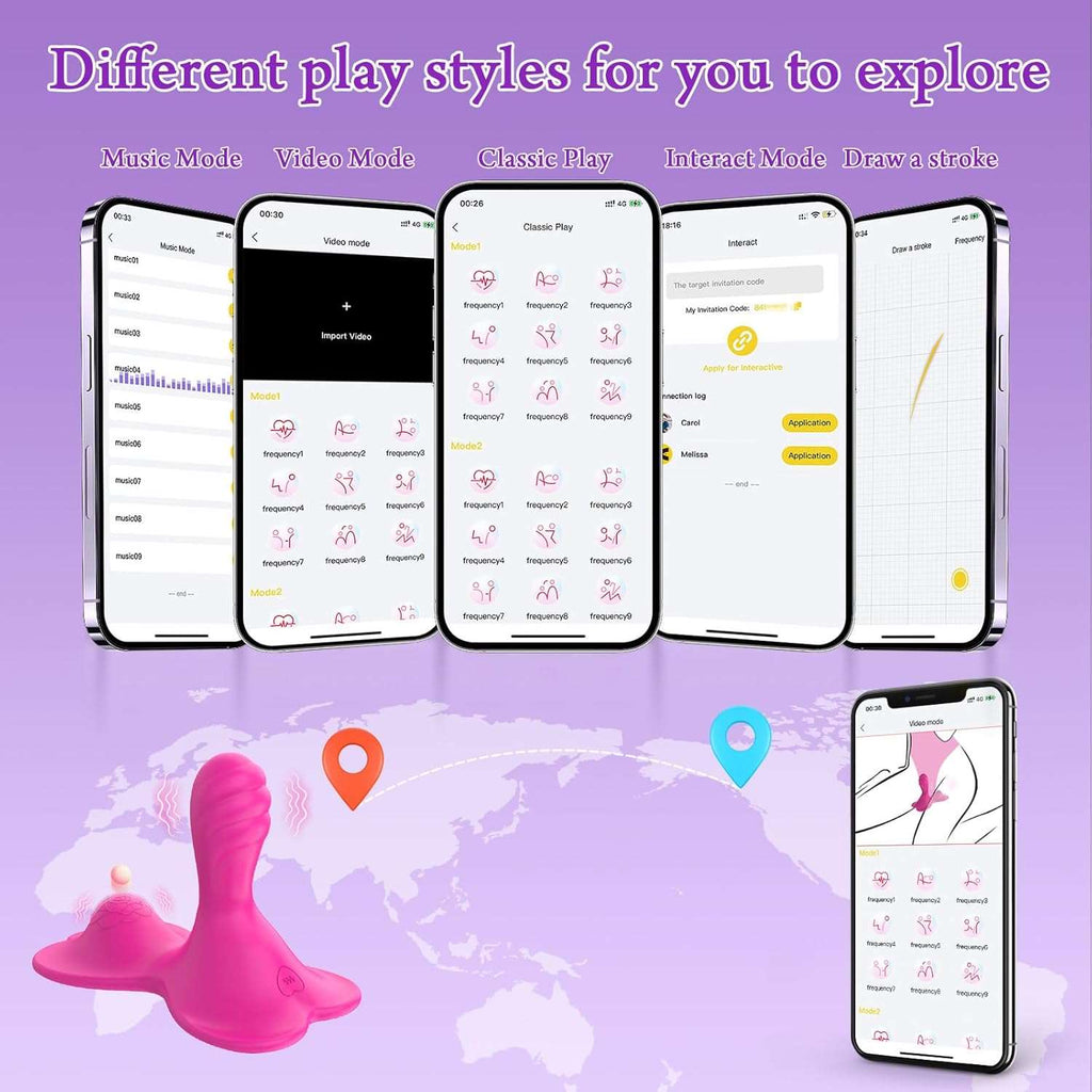 SereneJourney Remote Control G-Spot & Clit Stimulator