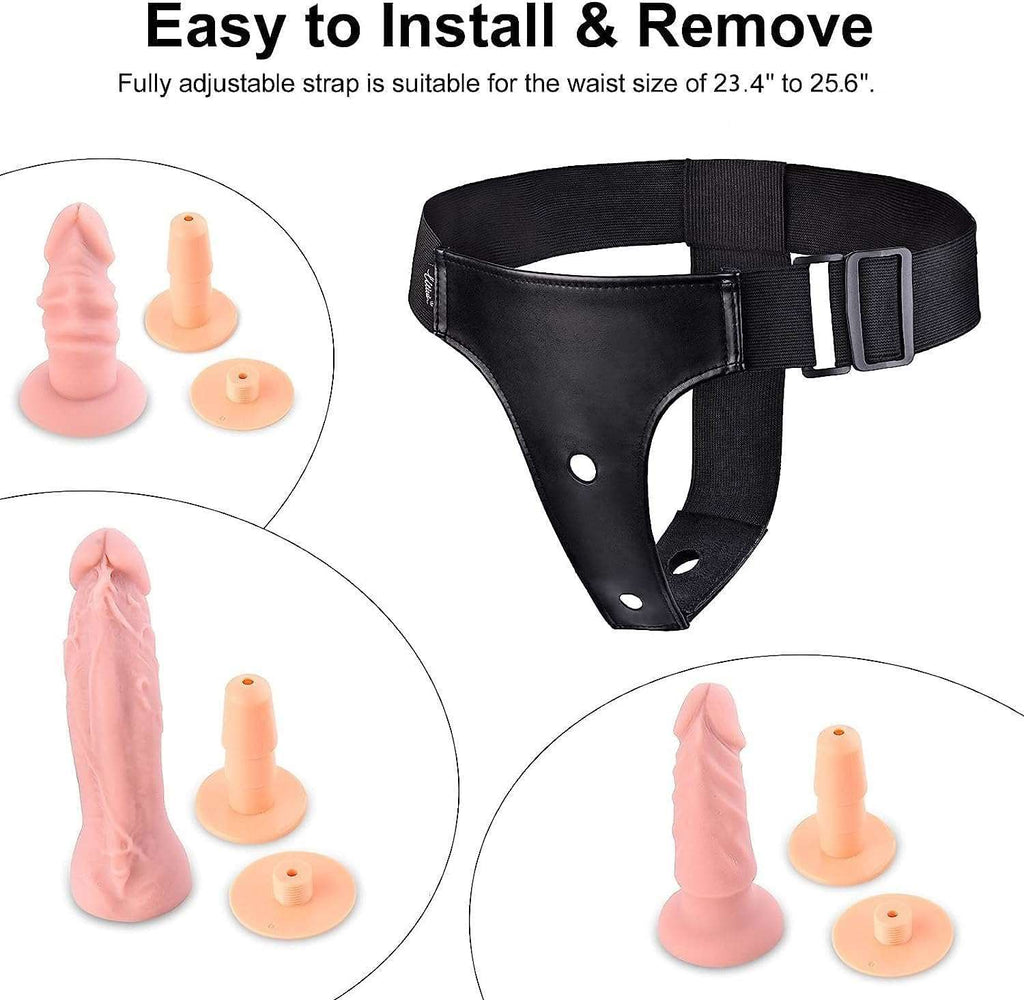 TrinityVibe Triple Dildo Strap-On