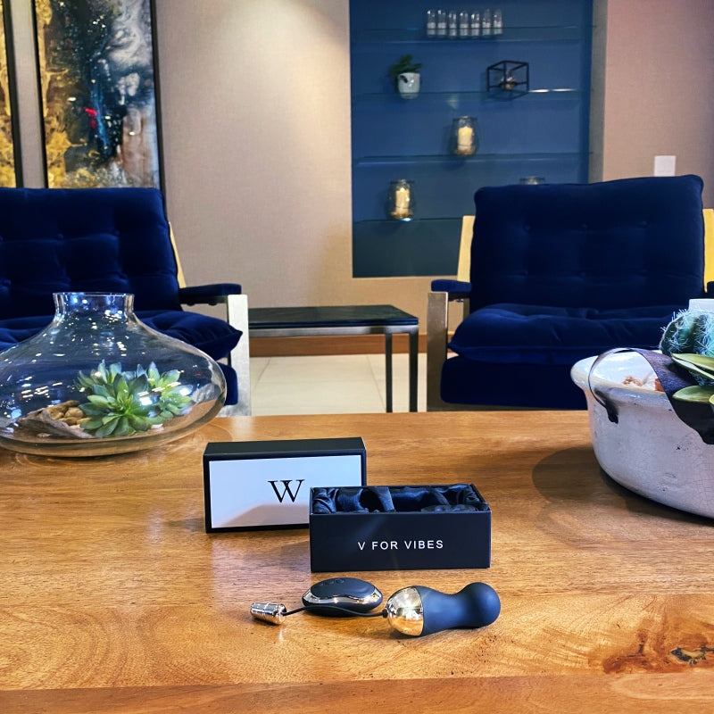 Proserpina - Black Bullet Egg Vibrator & Ben Wa Balls With a Remote Control